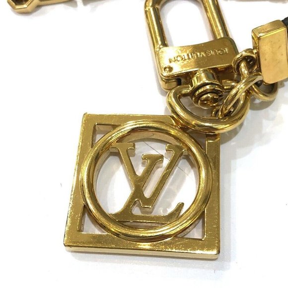 LOUIS VUITTON Monogram reverse Chenne-Daufine Key Holder Key Ring charm - Picture 3 of 11